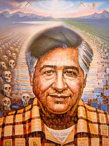 Cesar Chavez Painting